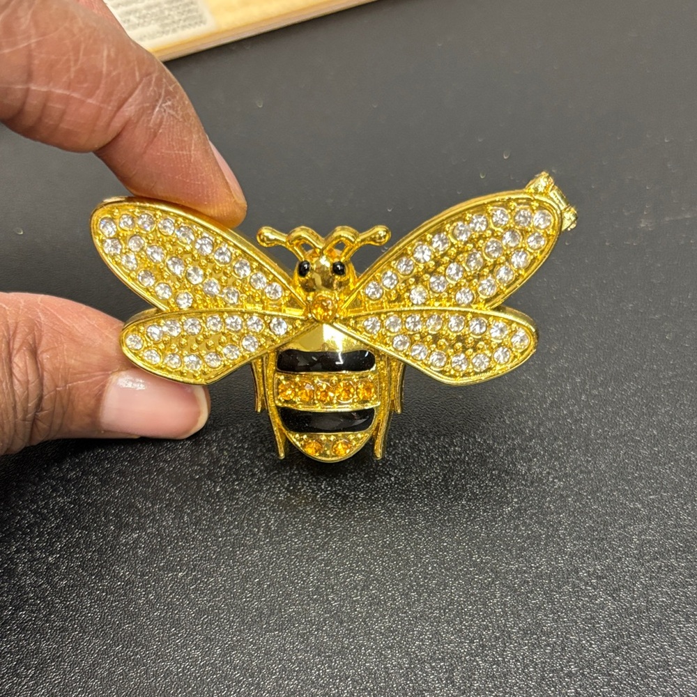 🐝Gold & Black Bee keepsake box